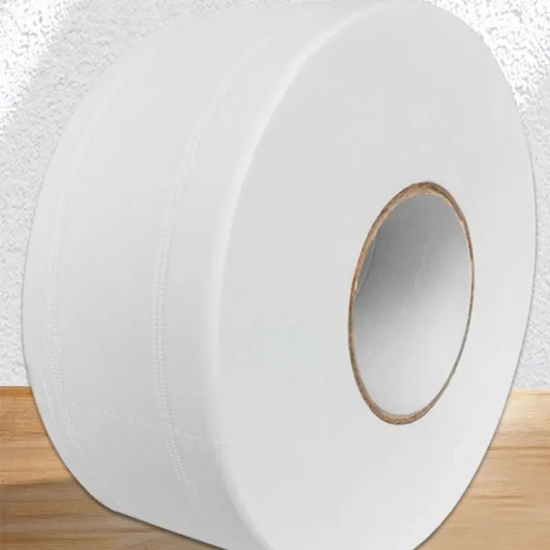 Thicken 4-Ply Large Toilet Roll Paper Embossed No Fluorescent Jumbo Bath Tissue