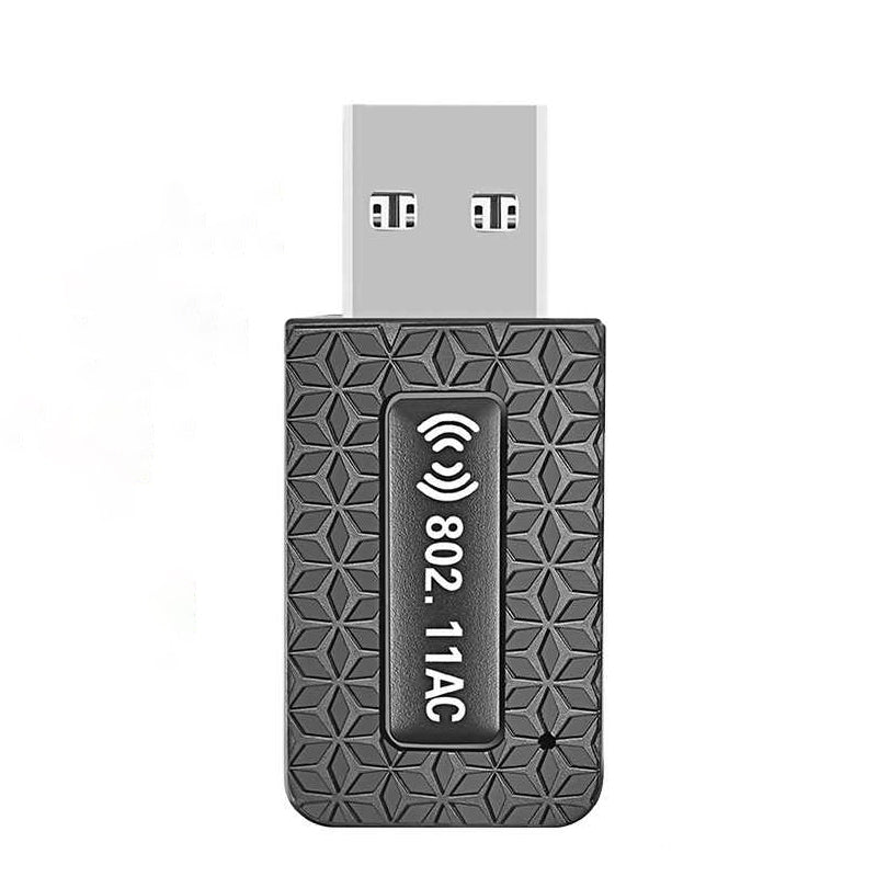 USB Wireless Wif1300mi Desktop Driver-Free Laptop Network Card Gigabit Receiver and Transmitter Mini Dual Antenna E-Sports Network Card 5G Dual-Frequency High-Speed Transmission Network Connector