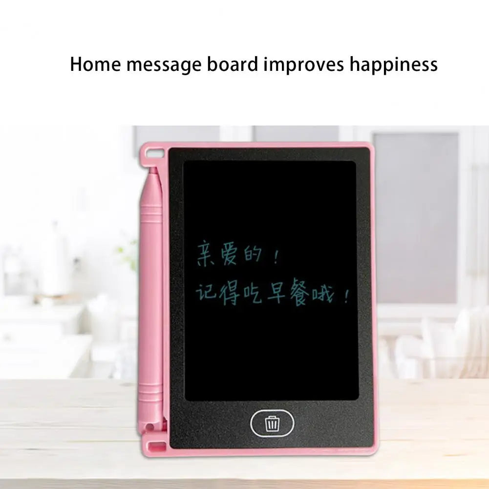 4.4-inch Electronic Drawing Board Children Toys LCD Screen Display Kids Writing Tablets DIY Graffiti Painting Board Kids Gift