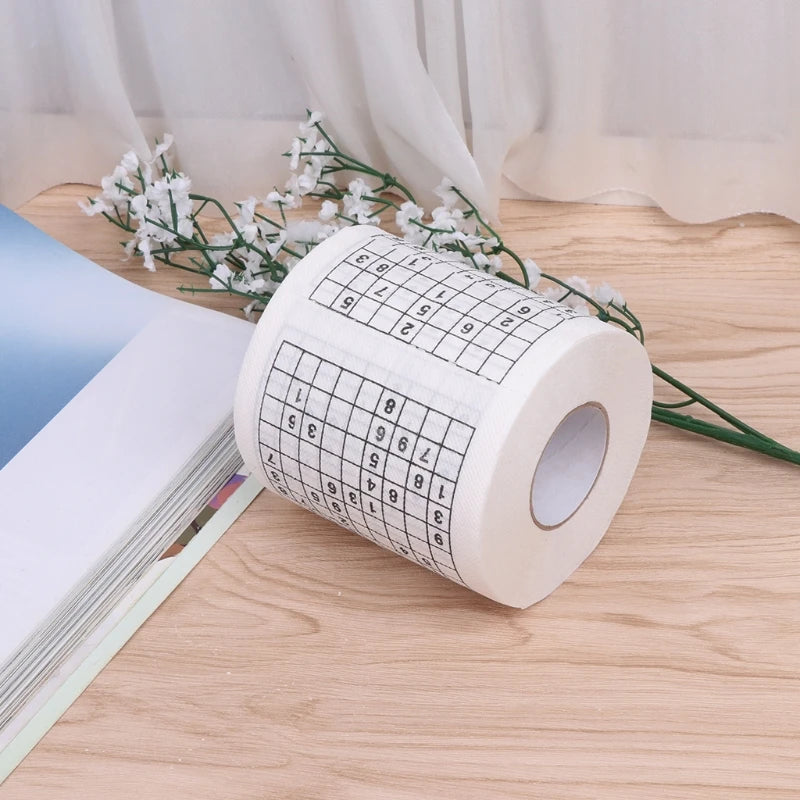 Y1UF Toilet Bathroom Fun Games Unique and Funny Toilet Paper Novelty Gift for Women