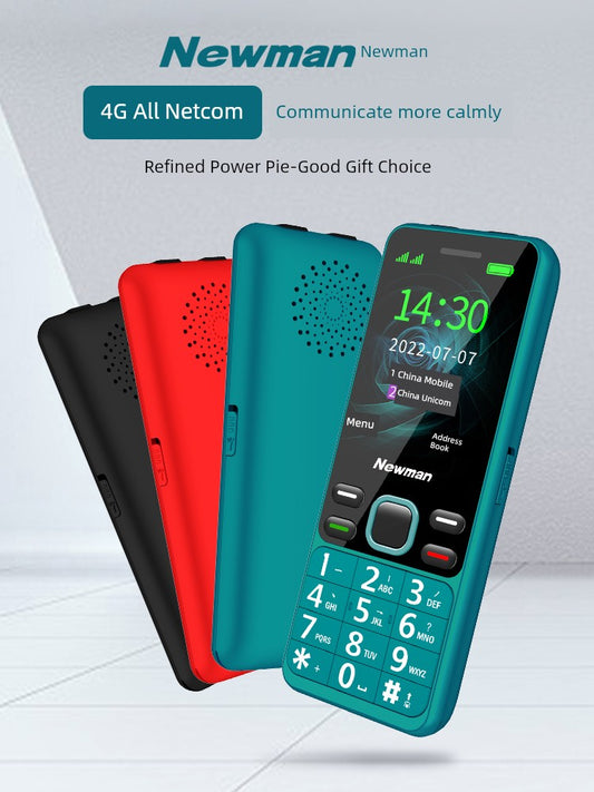 [Official Flagship Store] 4G Netcom Newman G99 New Arrival Elderly Mobile Phone Elderly Mobile Phone Big Word Loud Long Standby Internet Addiction Telecom Dedicated Standby Kids Mini Student Small Mobile Phone